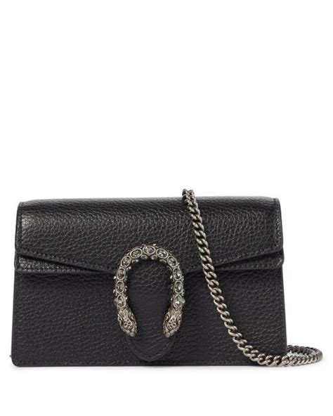 gucci mini dionysus crossbody|Gucci mini bag black leather.